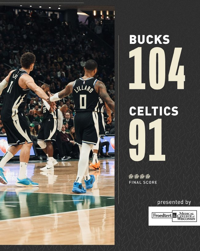 威尼斯人官网入口_雄鹿NBA战胜凯尔特人，利拉德关键球